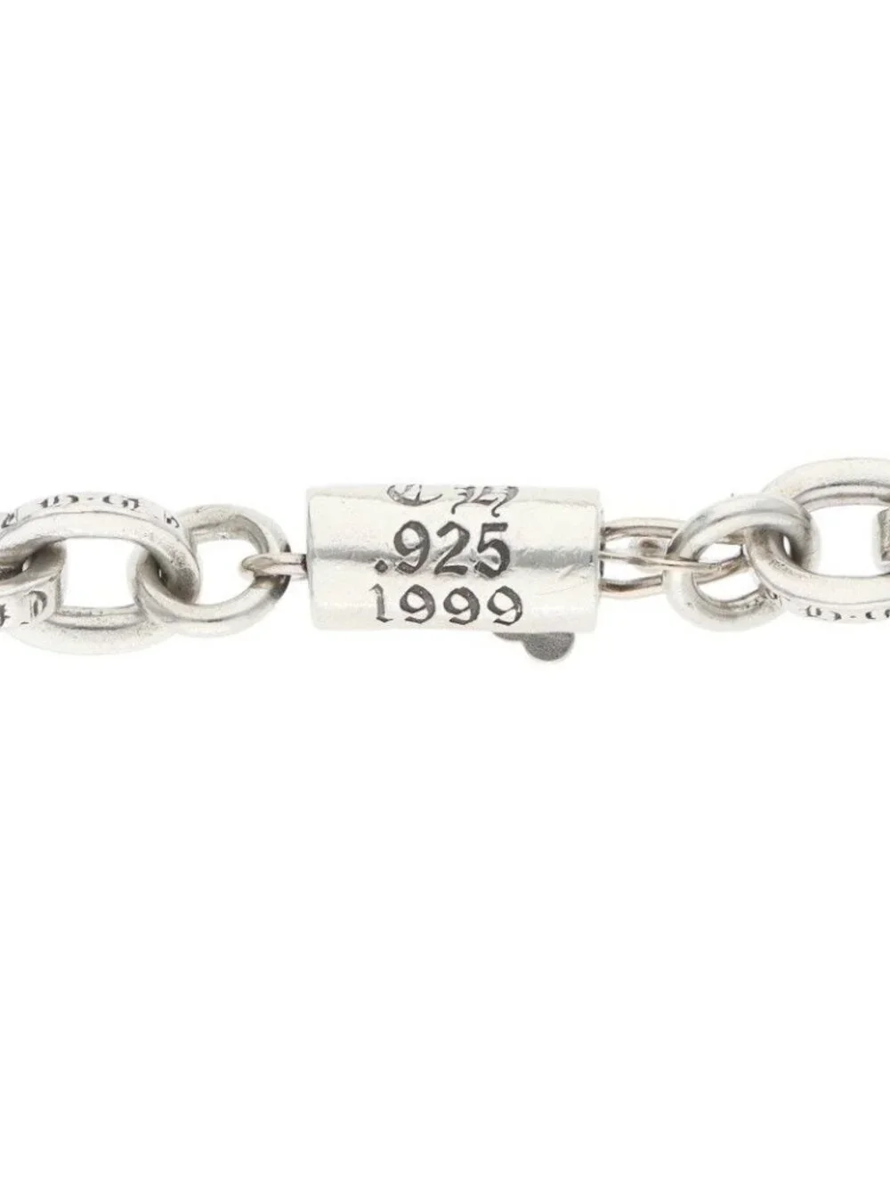Chrome Hearts Paper Chain Silver Bracelet
